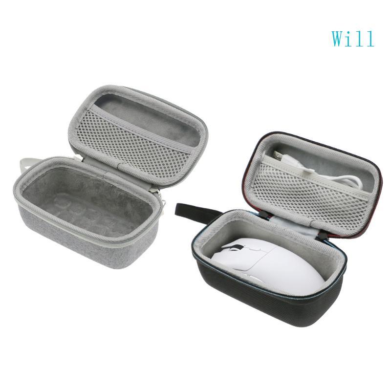 Will Mouse Hard Case Mouse Storage กระเป๋าสําหรับโจมตี Shark R1Mouse Stable Holding กระเป๋าเมาส์ Hard Case Organizer