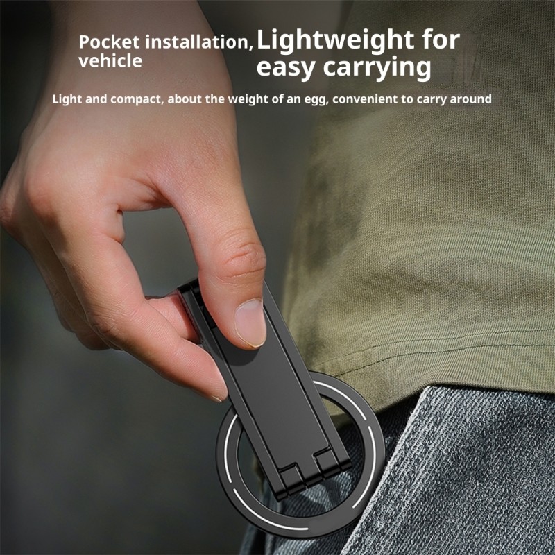 L ขาตั้งขาตั้งกล้องอลูมิเนียมสําหรับโทรศัพท์ 17 16 15 ที่วางแม่เหล็กมัลติฟังก์ชั่น