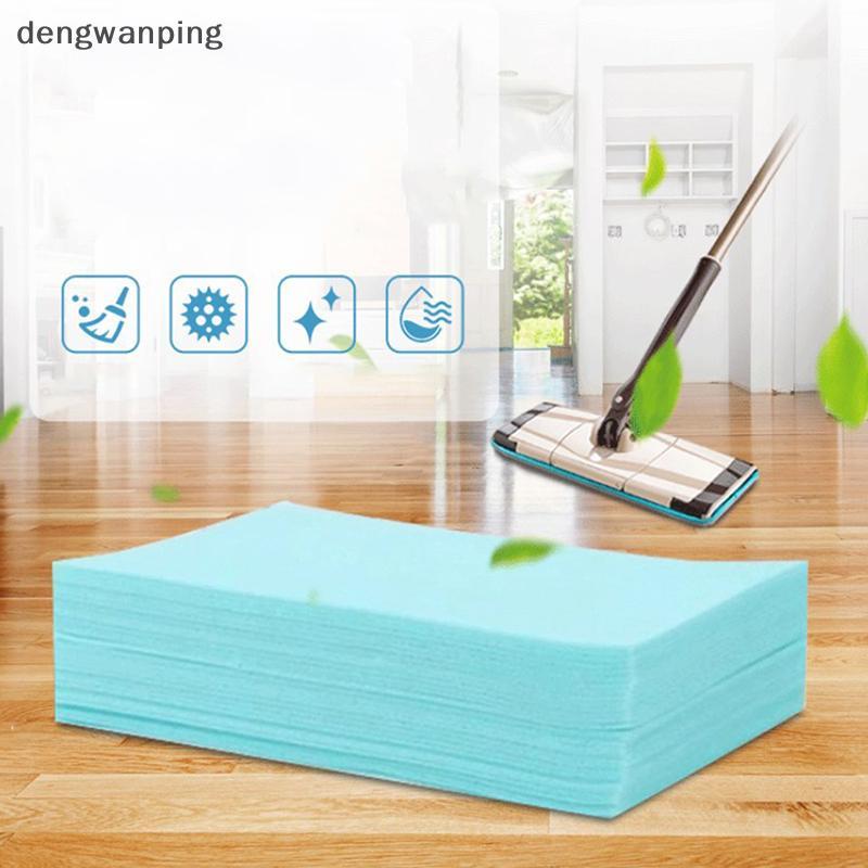 [Dew] 30 ชิ้น/ถุงทําความสะอาดพื้นแผ่นทําความสะอาดที่ละลายน้ําได้ ถูพื้น เช็ดพื้นไม้กระเบื้องห้องน้ําเครื่องมือทําความสะอาดในครัวเรือน [TH]