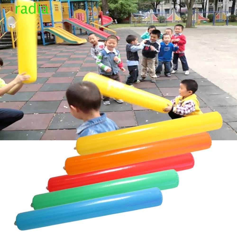 RADIANTZAP Inflatable Cheer Sticks, Float Water Noodles Blow up Pool Inflatable Sticks, Water Games 