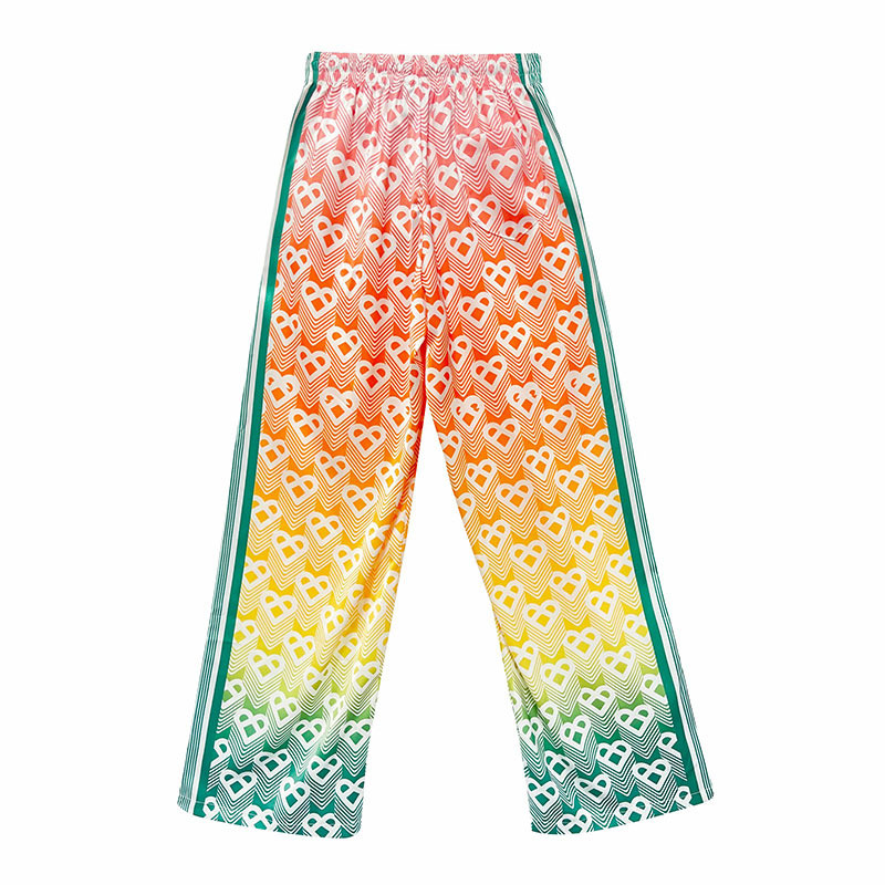 CASABLANC* Versatile Sicilian Style Hawaiian Casual Long Pants