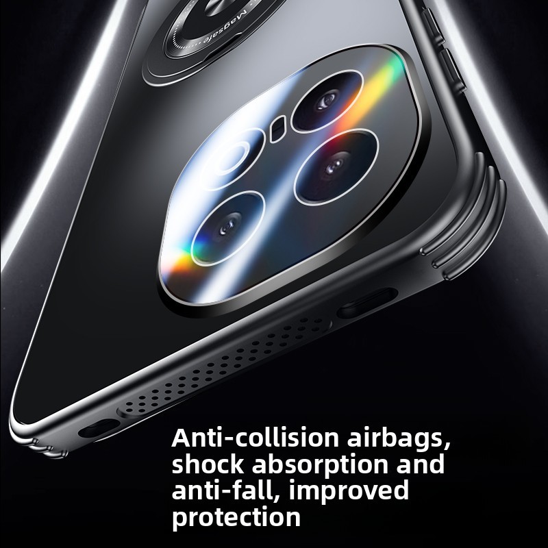 YYN เคสสําหรับ Vivo IQoo 13 Casing 360° หมุนกระจายความร้อนแม่เหล็กเคสโทรศัพท์กันกระแทกปก - รูปที่ 5