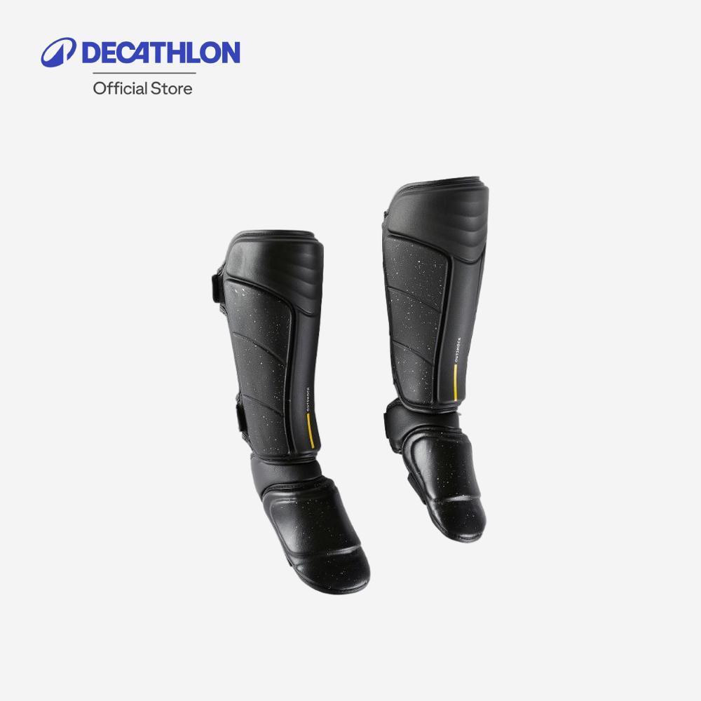 Decathlon Adult Muay-Thai/Kickboxing/Mma Shin-Foot Guard สนับแข้งและสนับเท้าผู้ใหญ่ - Black