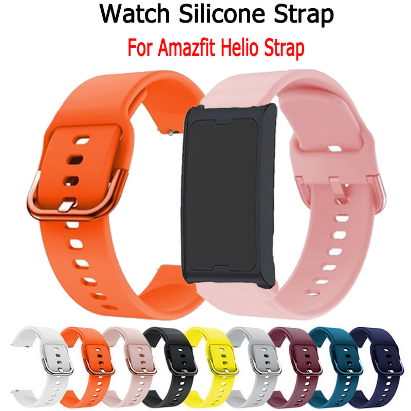 สายนาฬิกาข้อมือซิลิโคน สําหรับ amazfit helio strap
