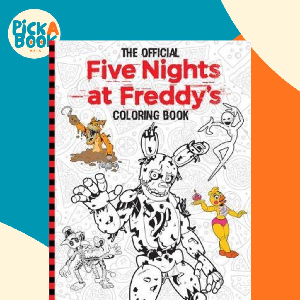 Official Five Nights at Freddys Coloring Book โดย Scott Cawthon (ฉบับสหรัฐอเมริกาปกอ่อน)