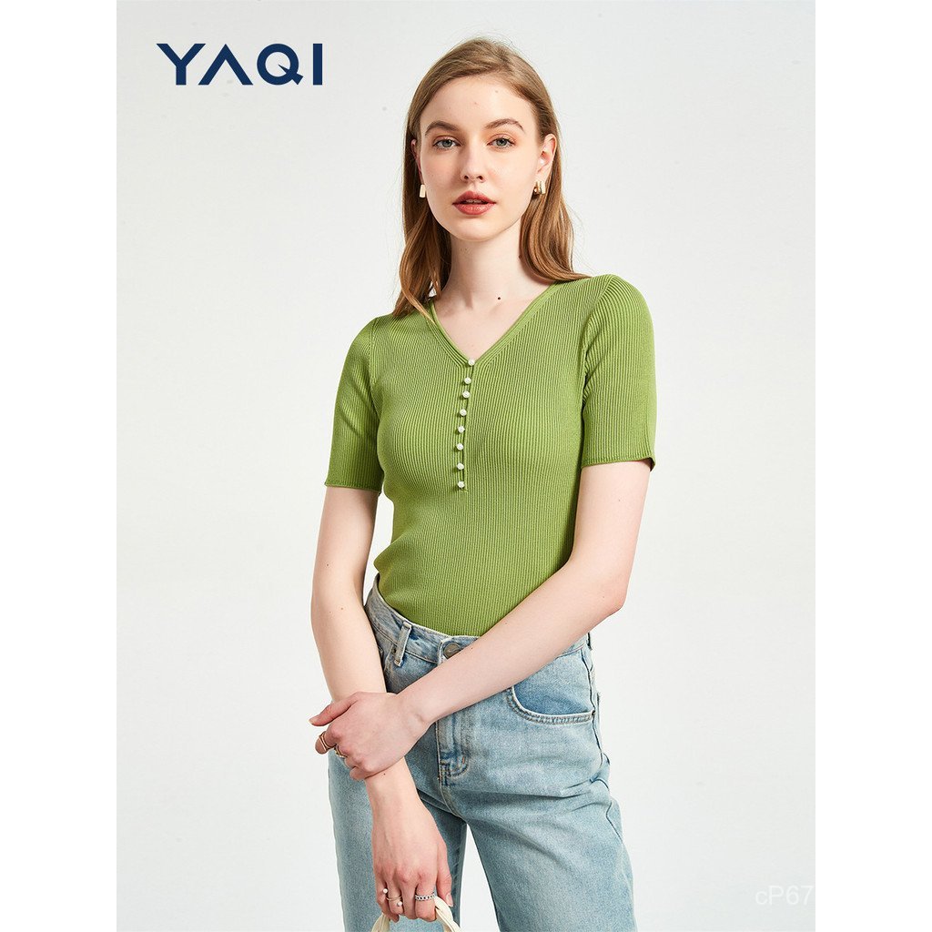 Bottoming เสื้อผ้าไหมน้ําแข็ง Pearl Slimmer ดูผู้หญิงฤดูใบไม้ผลิฤดูใบไม้ร่วงสวมใส่ด้านนอก Qi บาง Ya 