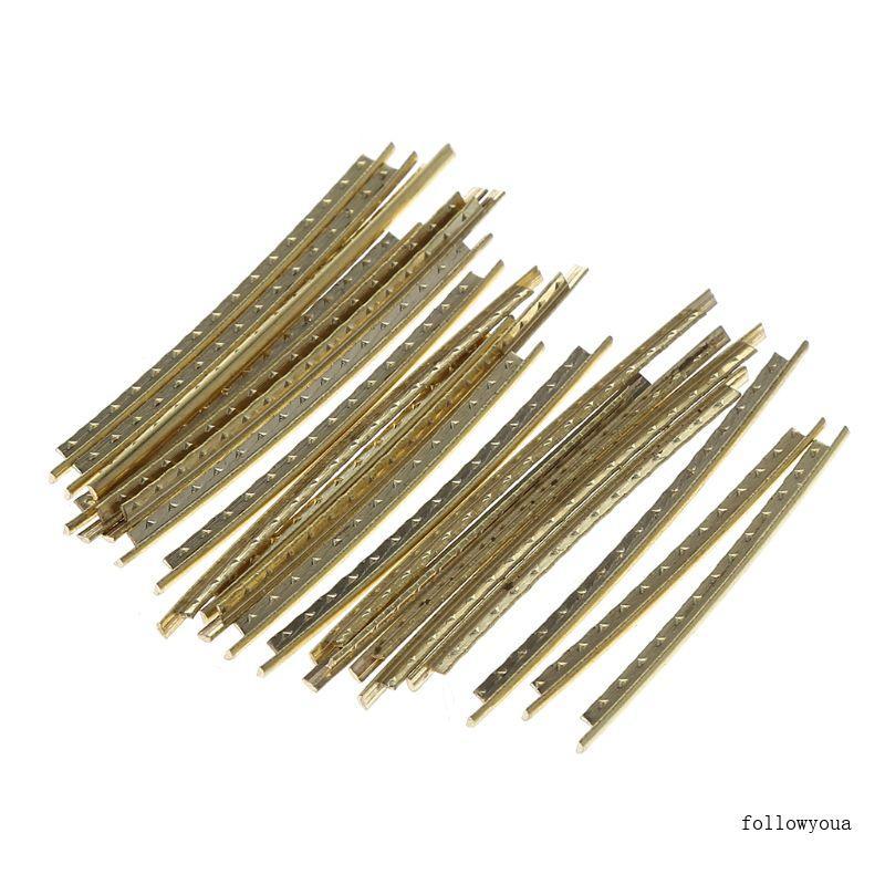 Fol สําหรับกีตาร์โปร่งคลาสสิกใหม่ Fret ลวดทองแดง 21 Fingerboard Frets 2 0 มม.