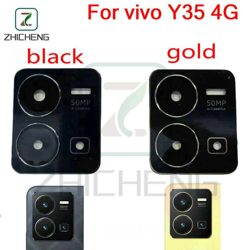 สําหรับ VIVO Y35 4G กล้องเล่นเกม ฝาครอบเลนส์กระจกด้านหลังและกรอบ
