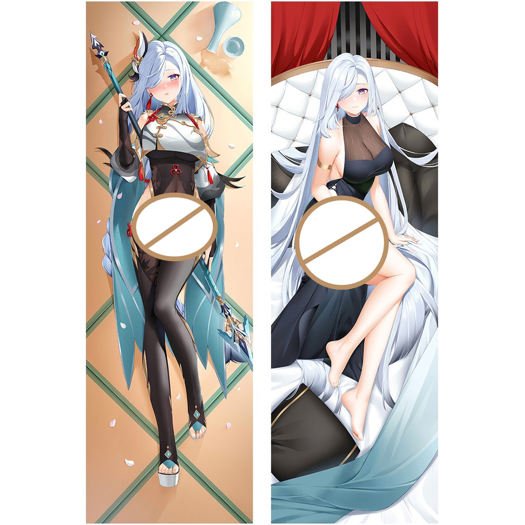 Dakimakura อะนิเมะกรณี Genshin Impact Shenhe หมอน