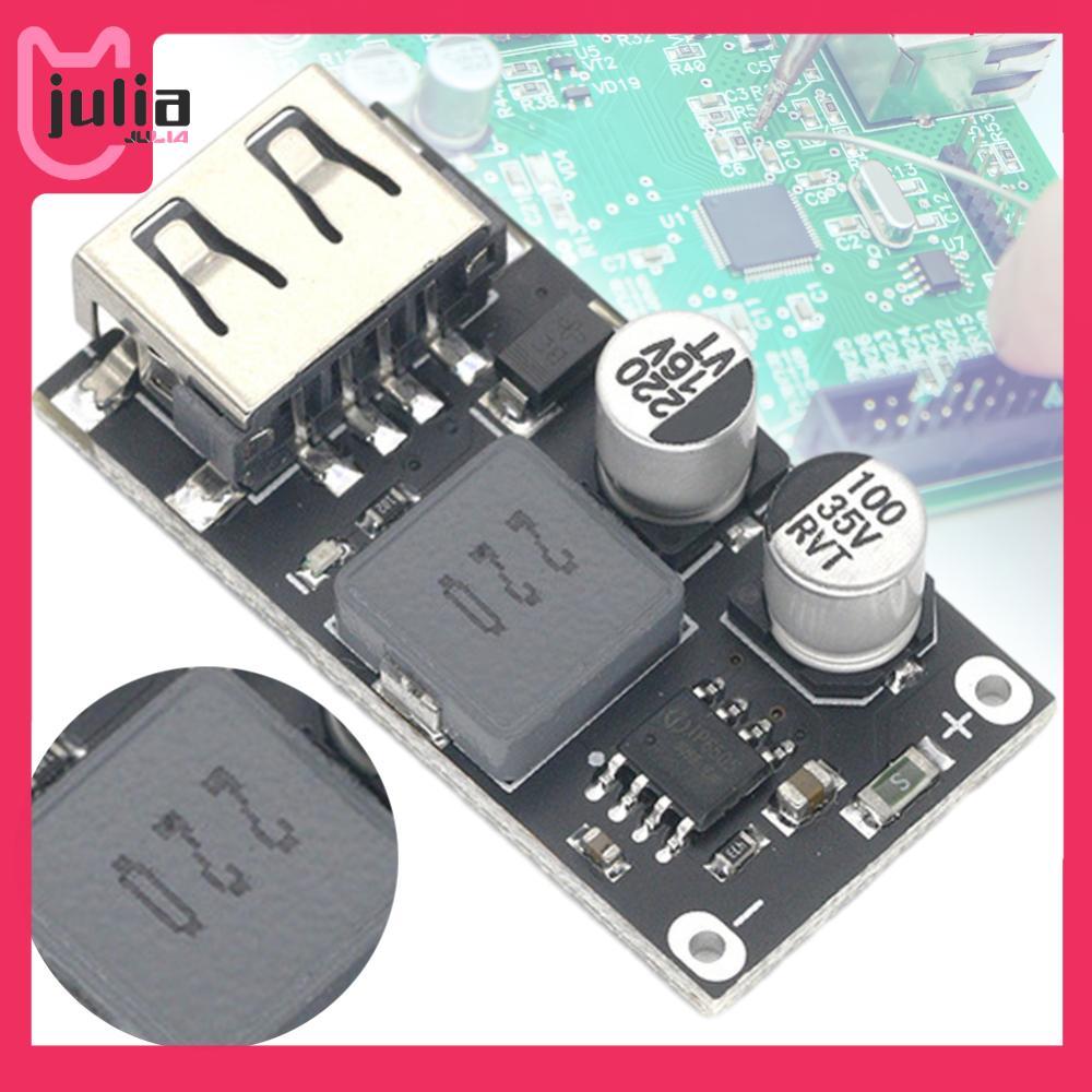 [Julia1.th] 1S/2S/4S USB QC3.0 QC2.0 DC-DC Buck Converter สําหรับ Arduino (1S)