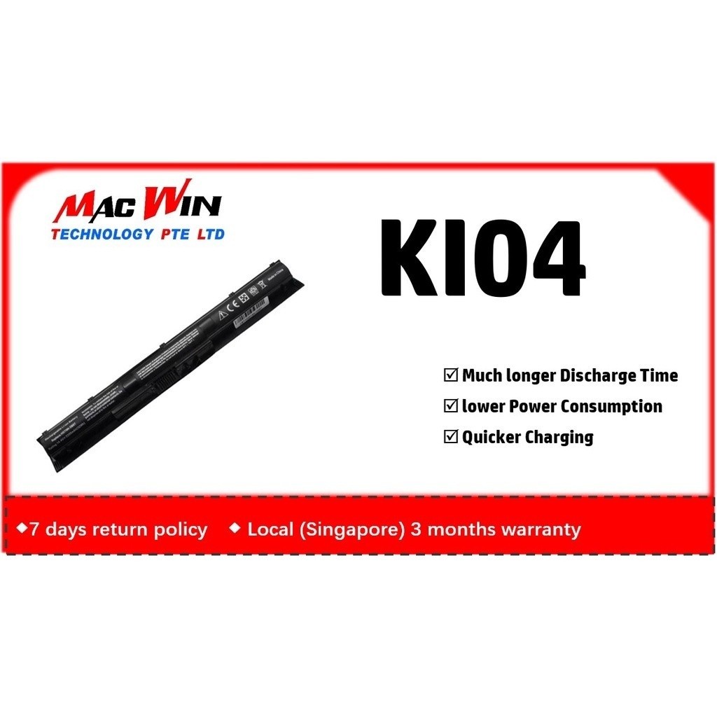KI04 Battery for HP Pavilion 14ab Pavilion 15a Pavilion 15ag Pavilion 17g