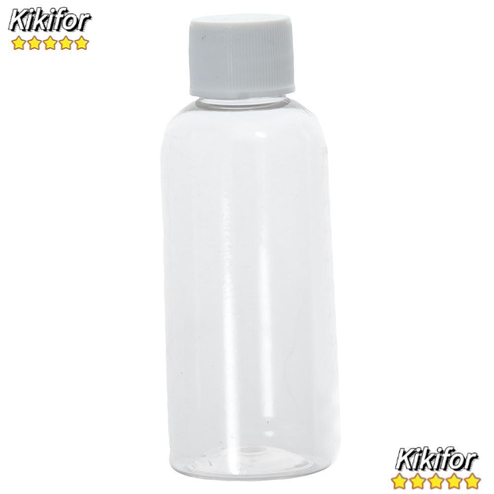 KIKIFOR 10 ชิ้น Ginger Shot ขวดเกรดอาหารสําหรับของเหลวพร้อมหมวก Wellness Juice Shot ภาชนะพลาสติก