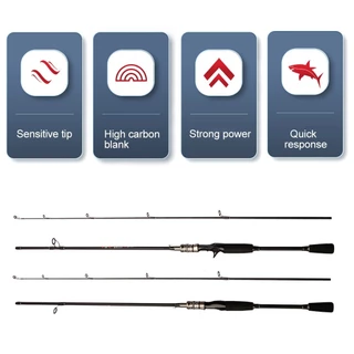 CODคันเบ็ดตกปลา 1.6M / 1.8M ร็อดตกปลา Spinning Rod ราคาขายส่ง Bass Rod แท่งตกปลาสำหรับผู้เริ่มต้น เบ็ดตกปลา + ของขวัญฟรี