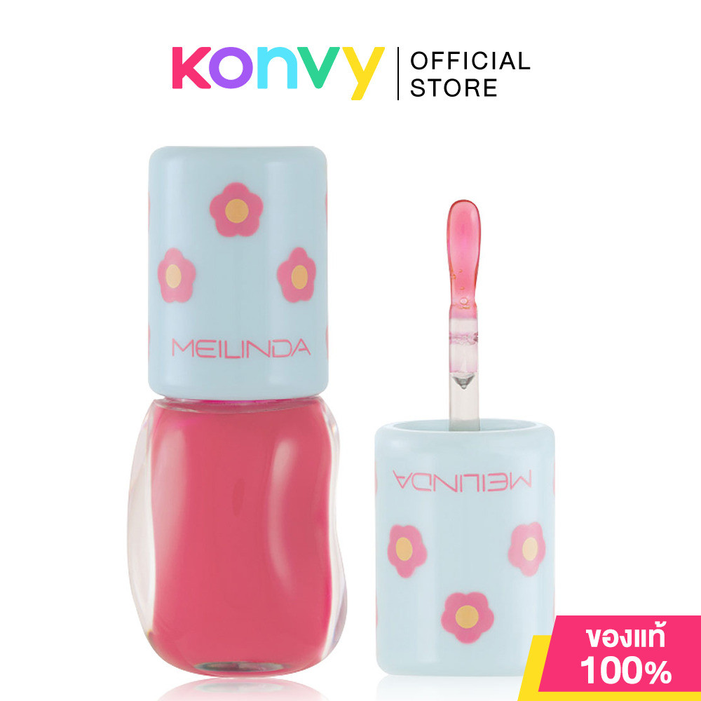 Mei Linda Dewy Glassy Lip Gloss 5.5g #01 Crystal Pink ลิปกลอสฉ่ำวาวพร้อมบำรุงริมฝีปาก เหมือนเคลือบลูกแก้ว เมลินดา.