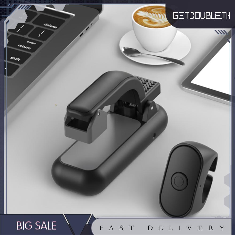 [Getdouble.th] 2-in-1 Page Turner Clicker Wireless Page Turner Remote Record Triggers Remote for Kin