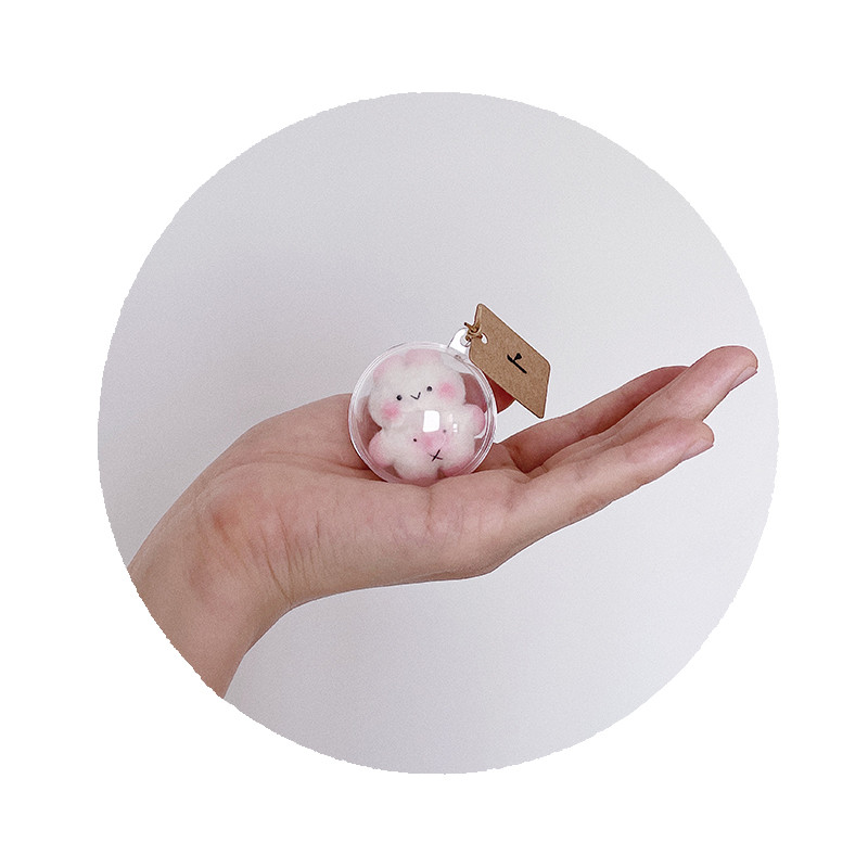 นาย Bu Original Handmade Muppet/Thumb Small Animal Healing ที่มาพร้อมกับ Muppet