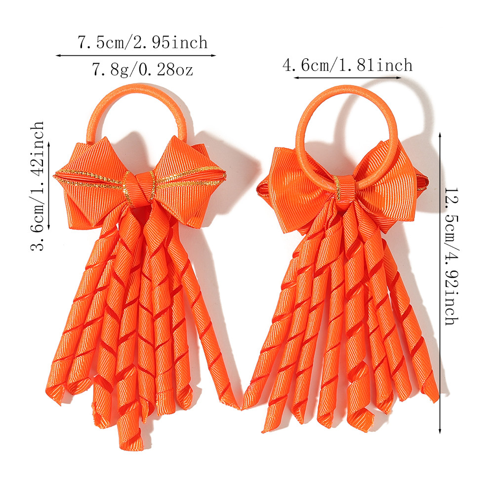 หูฟังพ่วงโบว์หลากสี พร้อมแหวนผม ของขวัญน่ารักสำหรับสาวในงานปาร์ตี้ - รูปที่ 2