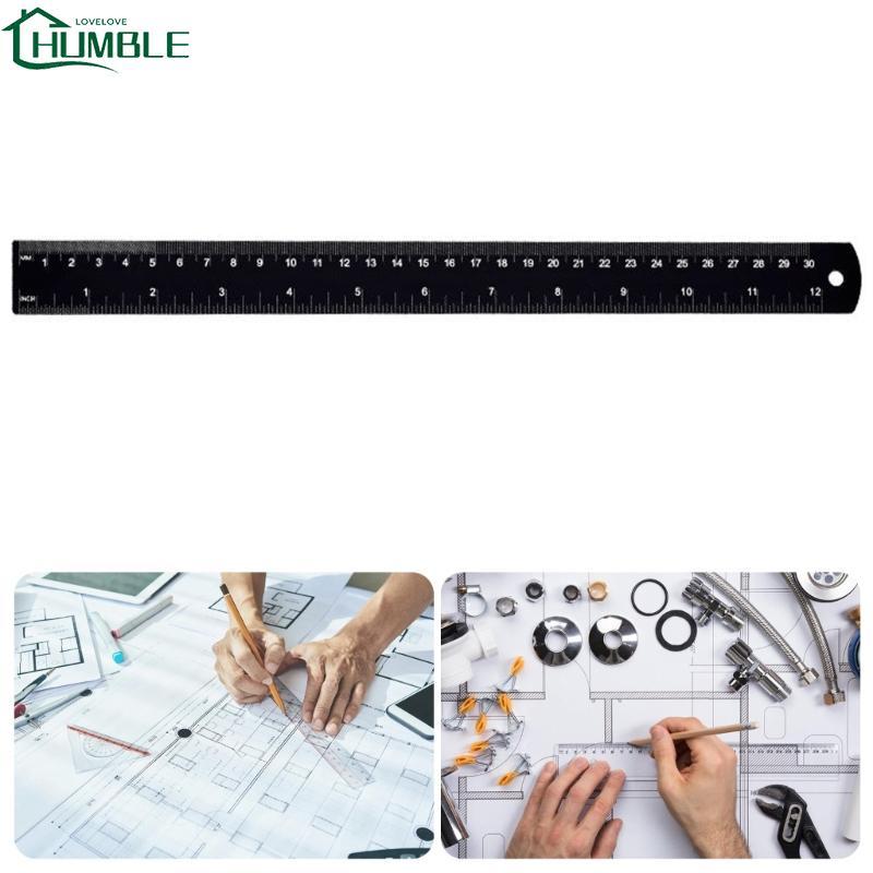 Humble Metal Ruler Precisions ช่างเทคนิคไม้บรรทัดสําหรับร่างผู้ที่ชื่นชอบงานฝีมือ