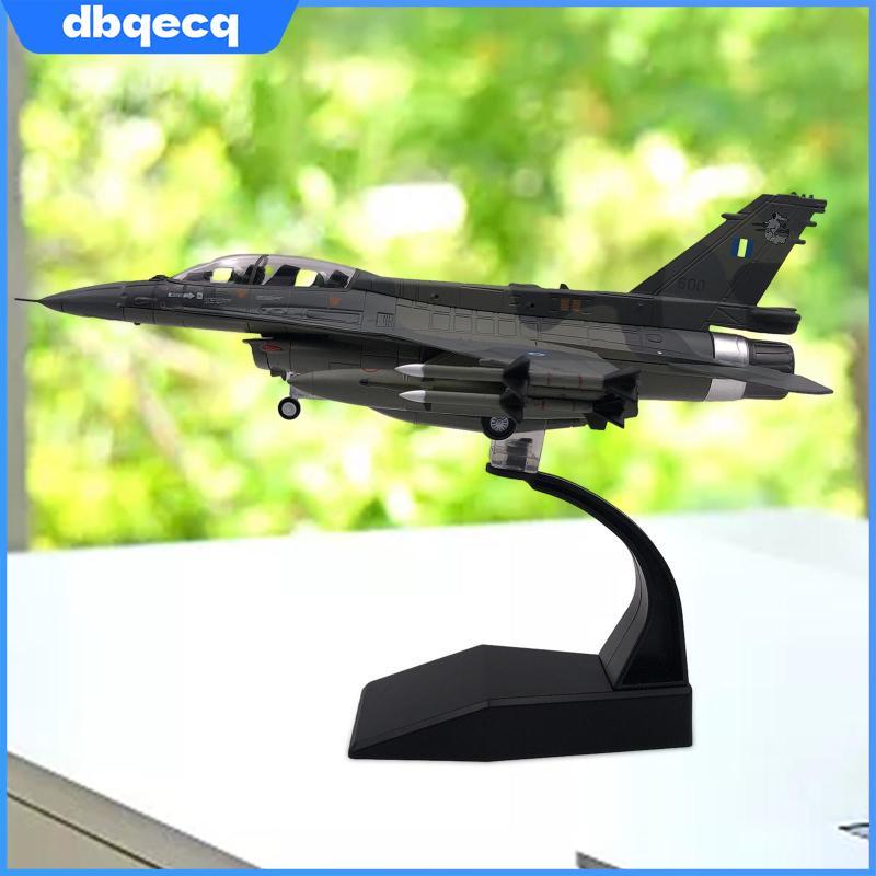 [dbqecq] 1:72 F16 โมเดลเครื่องบินรบDiecastพร้อมฐานสําหรับตู้วางทีวีบ้านบาร์