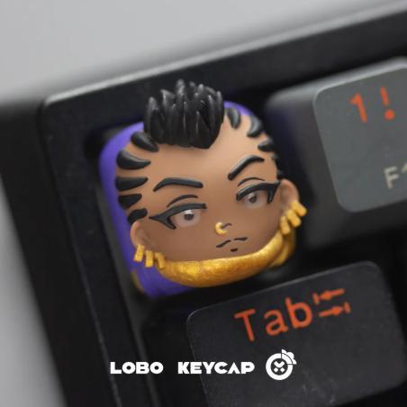 Lobo Astra Valorant Agent Theme Artisan Keycaps ปุ่มกดเรซิน
