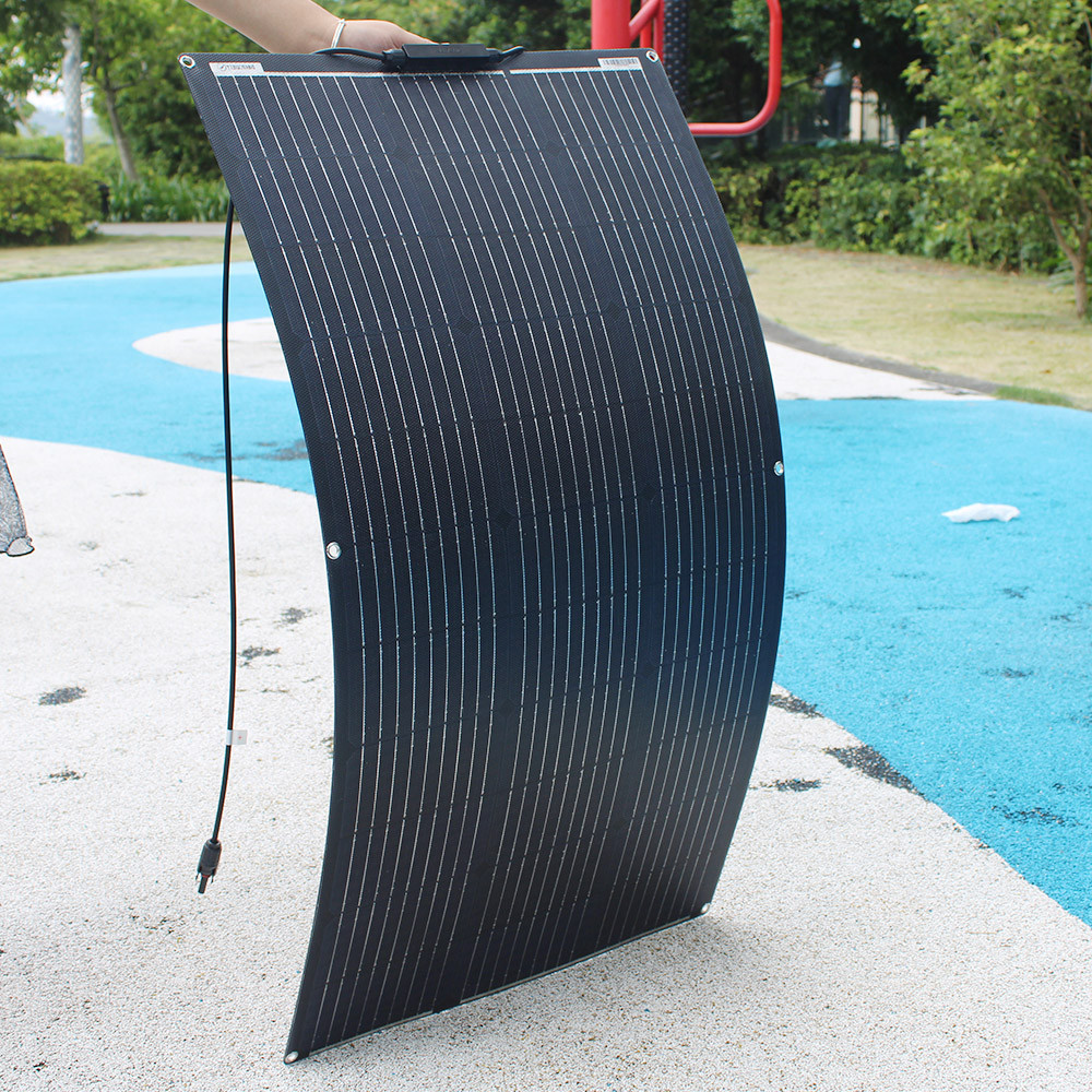ETFE Solar Panel 18v 100w 200w 300w 400w Flexible Durable Waterproof Monocrystalline Solar Cell Sola