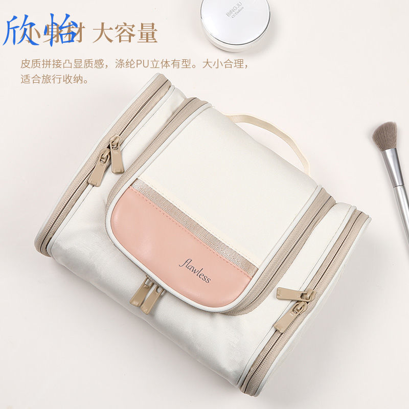 Xy Xinyi Home Business Travel กระเป๋าเครื่องสําอางหญิงกันน้ําแบบพกพาขนาดใหญ่ความจุกระเป๋าแป้งชายกระเ