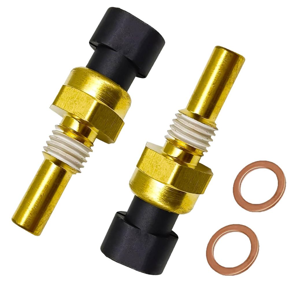 2 ชิ้น OEM# 15326388 เซ็นเซอร์อุณหภูมิน้ําหล่อเย็นเครื่องยนต์-ทดแทนสําหรับ999-2018 Chevy Silverado 1