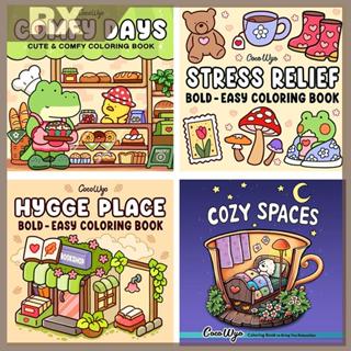 สร้างสรรค์ ทําเอง สมุดระบายสีการ์ตูนตลกเด็กกราฟฟิตีโน๊ตบุ๊คน…