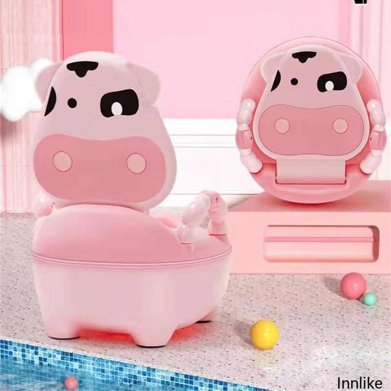 INN ถังปัสสาวะสําหรับเด็ก Nursery Toilet Training Chair กระโถน โครงสร้างแข็งแรง