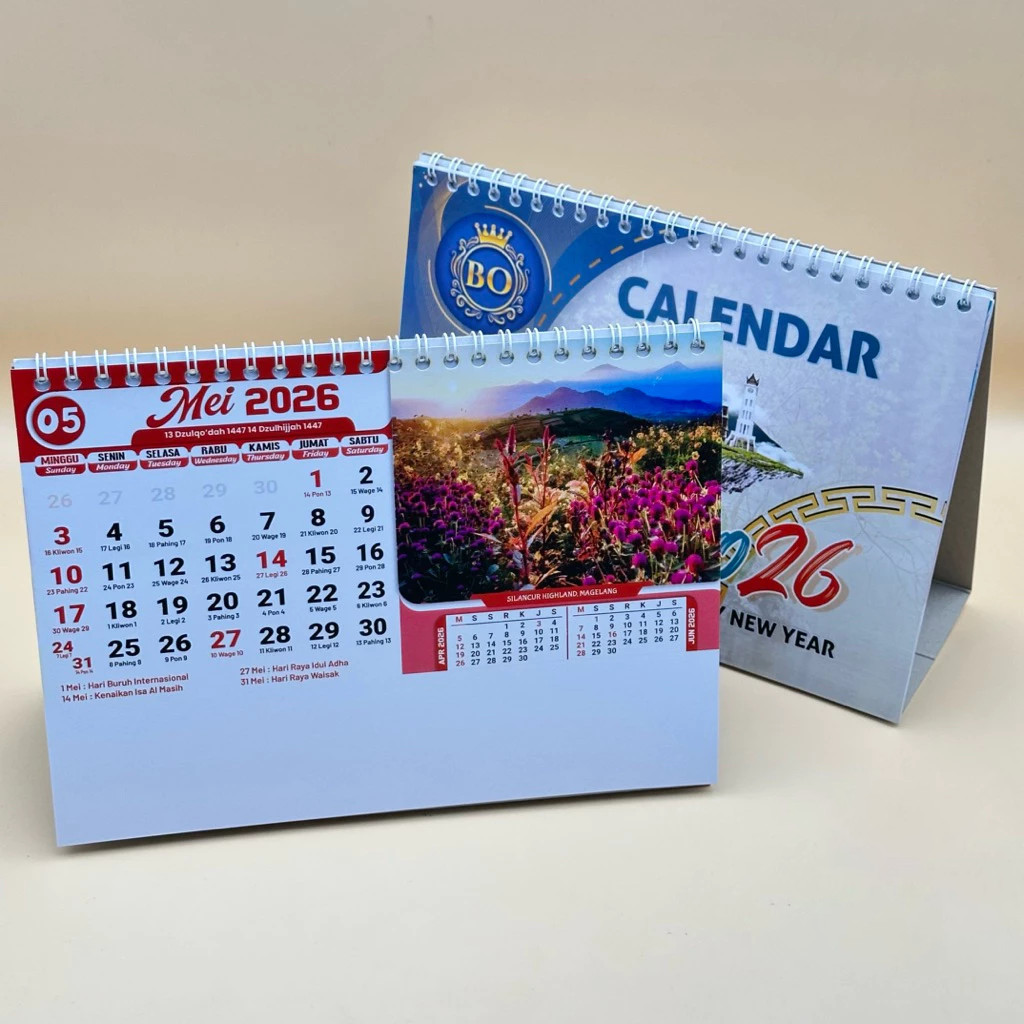 ปฏิทินตั้งโต๊ะสุนทรียศาสตร์ 2026 | ปฏิทินตั้งโต๊ะสุดพิเศษ | ปฏิทิน 2026