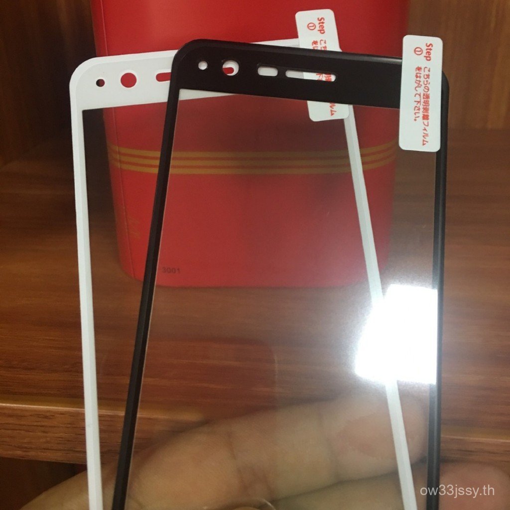 เหมาะสําหรับ Asus ZENFONE3 ZE520KL Full Coverage Soft Edge คาร์บอนไฟเบอร์แบบเต็มหน้าจอ HD โทรศัพท์มื