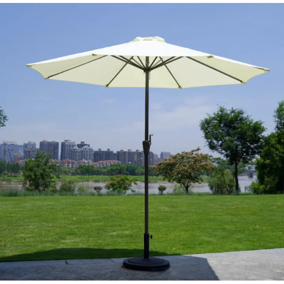 n&z Φ2.7M ร่มกันแดดสนามใหญ่ ในสวน กลางแจ้ง ตลาดนัด สระว่ายน้ำ แม่ค้า ร้านกาแฟ outdoor sun umbrella（ไม่มีฐาน） ราคา ถูกที่สุด ดีลบีเคเค แกลเลอรีภาพที่ 6