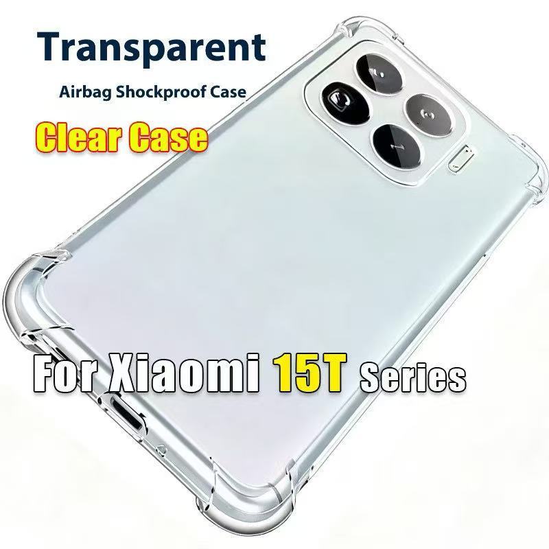 [ส่งจากไทย]เคสกันกระแทก เคสใส สำหรับ Xiaomi Mi15T / Mi15TPro 、Mi14T/ Mi14TPro、Mi12T/ Mi12TPro、Mi11T/ Mi11TPro、Mi10T/ Mi10TPro