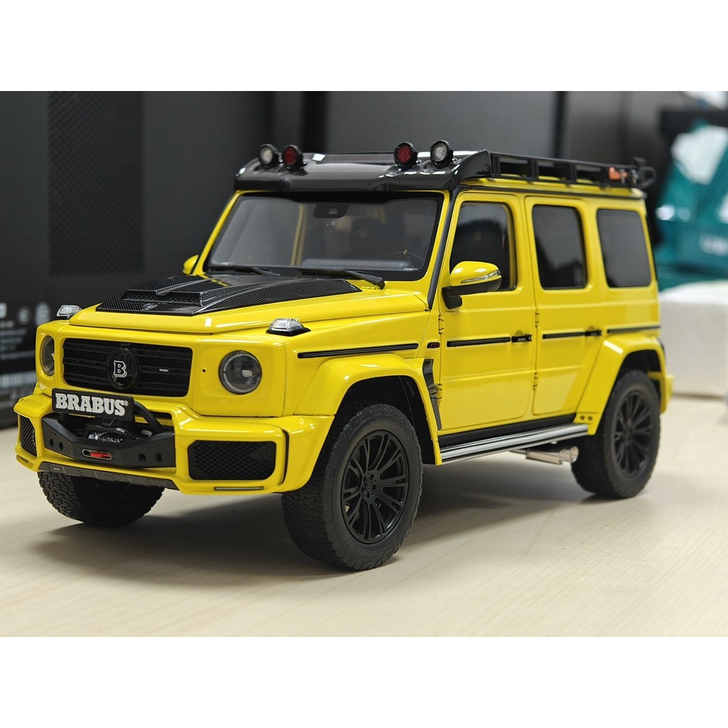 [ราคารับประกัน] เหมือนจริง AR 1: 18 BBS G800 BOSS G63 Adventure Version G-Class 2020 Alloy Car Model