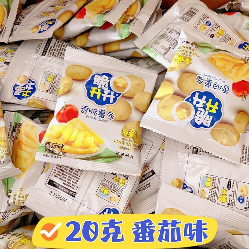 Crispy Sheng Fresh Cut French Fries Honey Butter รสดั้งเดิมป่อง Casual Potato Chips Snacks 008 0G9D