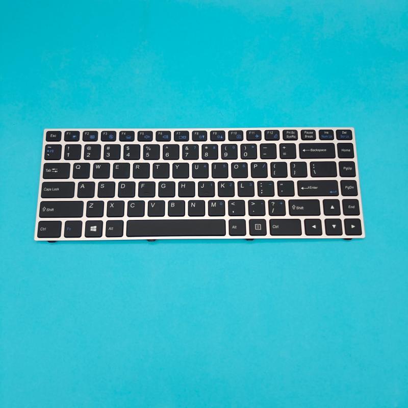 Hailingyue S4 Lingyue S4-X Lingyue S4-plus 6-80-N13B0-011-1 คีย์บอร์ดโน๊ตบุ๊ค