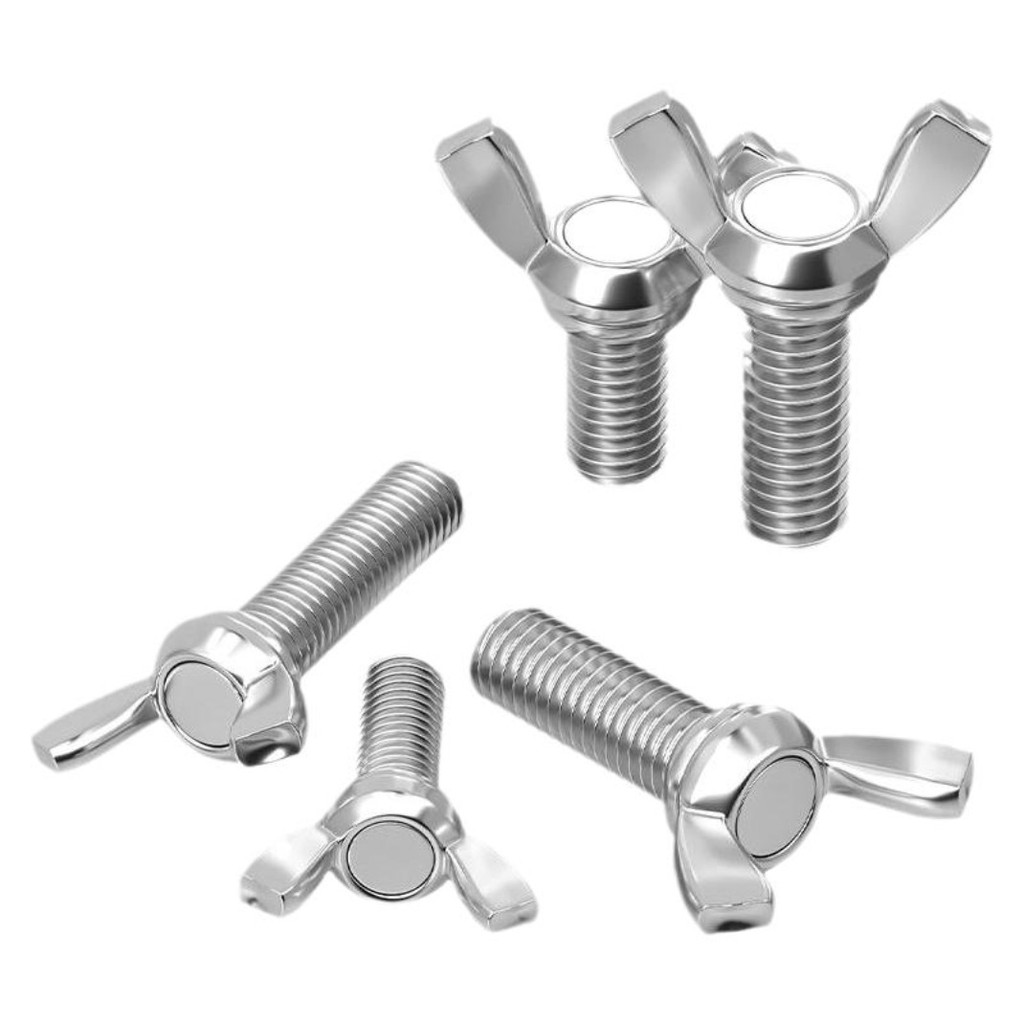 (XCF-)316 สกรูผีเสื้อสแตนเลส DIN316 น๊อตแอร์ฟอยล์, สกรูมือผีเสื้อ M4/M5/M6/M8