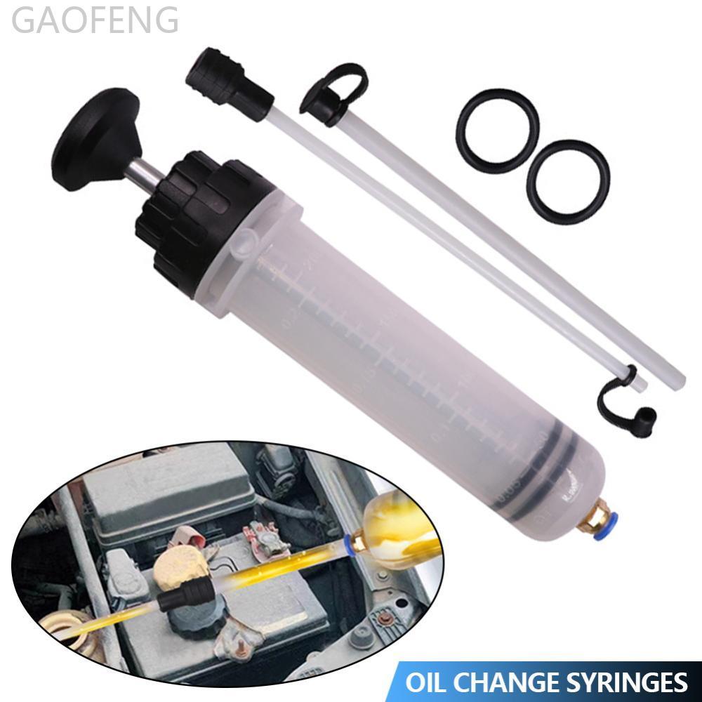 GAOFENG 200cc 500cc รถของเหลว Extractors ปั๊มน้ํามันเปลี่ยนเข็มฉีดยาท่อคู่มือการใช้ดูดและฟิลเลอร์ของ