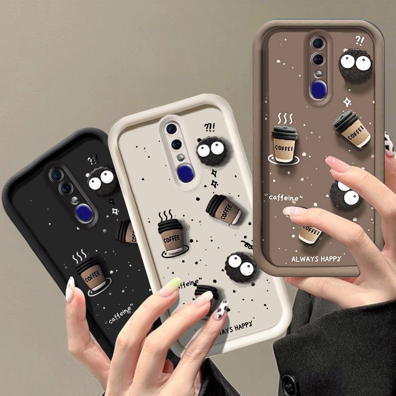 เคส oppo f11 เคส oppo f11 pro เคสโทรศัพท์ถ้วยกาแฟ 3D