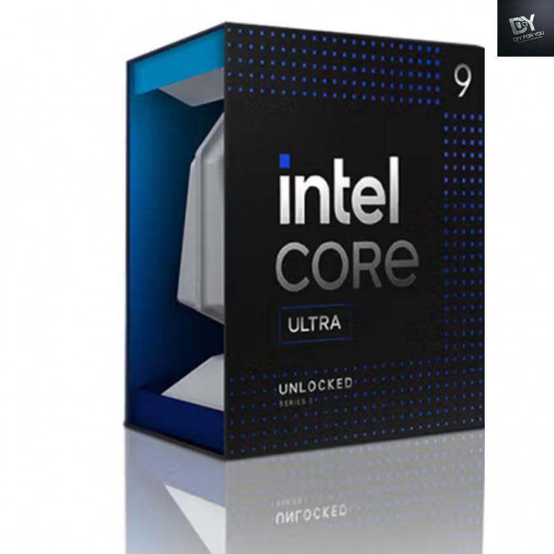 Dfy Intel CORE Ultra9 285K เดสก์ท็อป U7 265K และ U5 245KKF กล่องเม็ดหลวม
