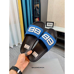 0802 Vamp Double B Strap Luminous Brand Luxury รองเท้าแตะผู้ชายลําลองหลวมสบายขนาด: 38-44