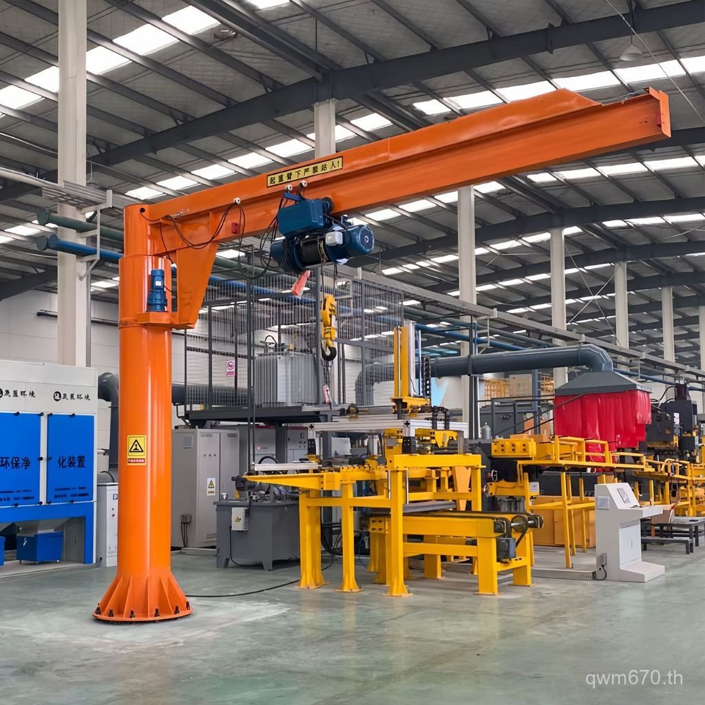 เครน 25360°คอลัมน์รูปเครนประเภทตัน1การดําเนินงาน,ง่ายหมุนแขนแขวน3ตัน BZD ตัน SGWG