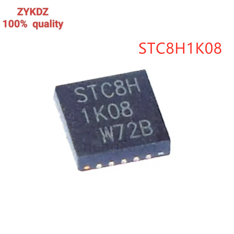 5PCS STC8H1K08-36I-QFN20 STC8H1K08 8H1K08 ในสต็อก QFN20