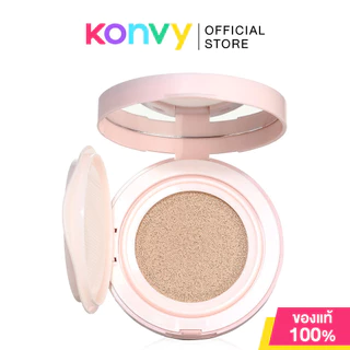 Canmake Fit Glow Cushion 10g #01 คุชชั่นเนื้อโปร่งแสง แคนเมค ปกปิดเนียนกริบแนบสนิทผิว มอบผิวอิ่มน้ำ ชุ่มชื้น สุขภาพด...