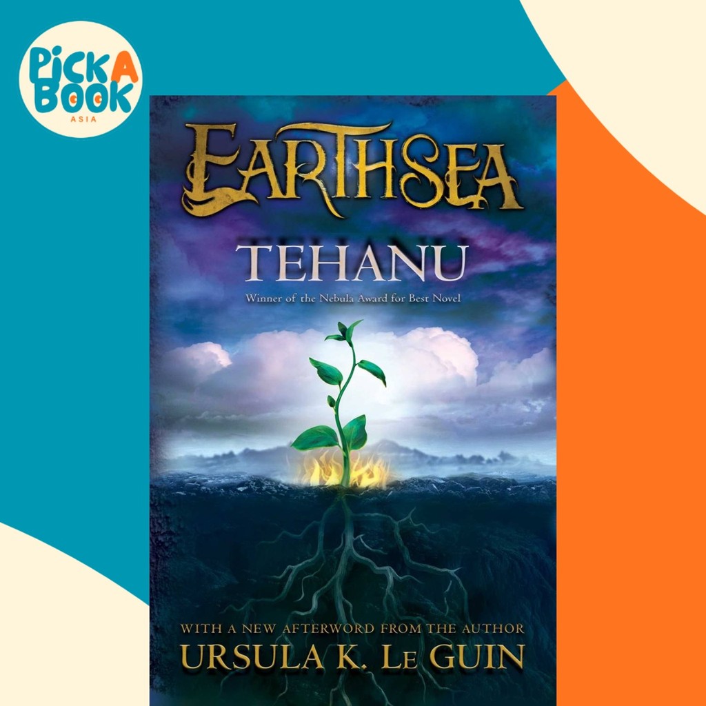 - Tehanu by Ursula K Le Guin (ฉบับสหรัฐอเมริกาปกอ่อน)