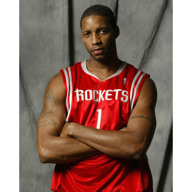 Tracy McGrady โปสเตอร์กีฬาบาสเกตบอล Wall art ภาพวาดผ้าใบ Office ห้องนอนศิลปะสําหรับพัดลม