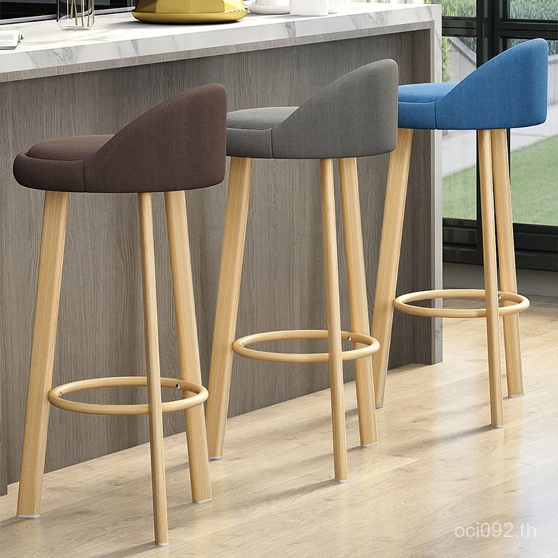 บาร์เก้าอี้ครัวเรือนด้านหน้าโต๊ะแสงหรูหราอุจจาระสูง XRF2