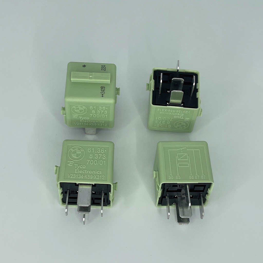BMW 3 Series 5 Series 7 Series ปั๊มลมรีเลย์ V23134-K59-X312 BMW รีเลย์สีเขียว