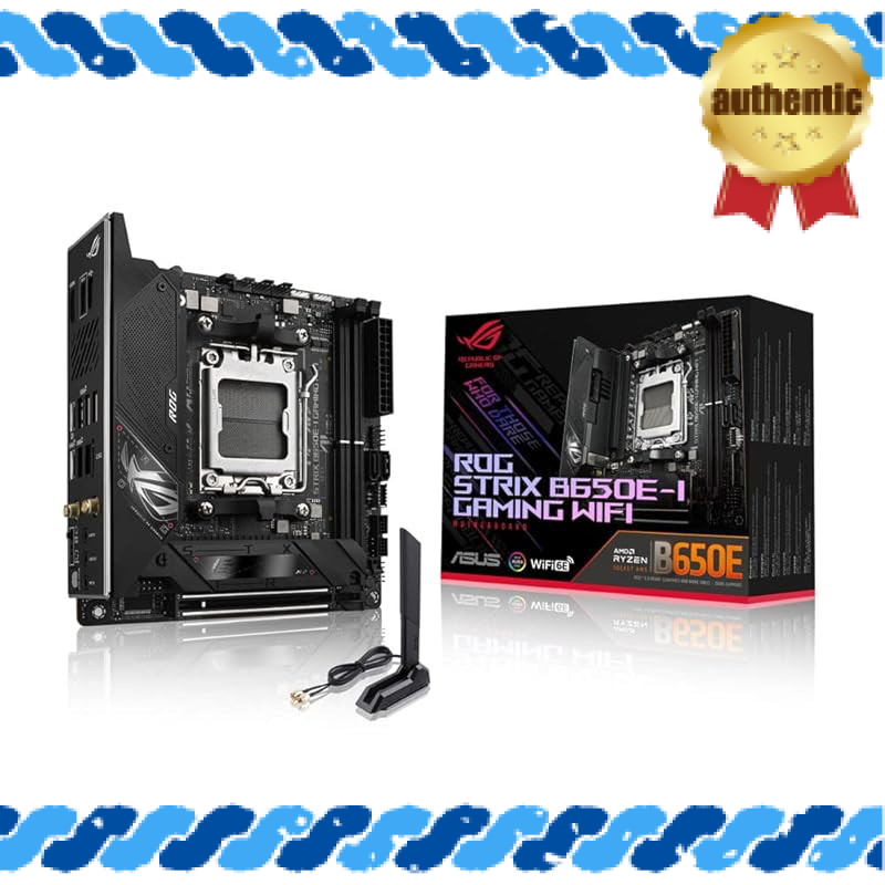 ASUS ROG STRIX B650E-I GAMING WIFI Mini-ITX Motherboard for AMD Ryzen 7000 Series AM5, B650 compatib