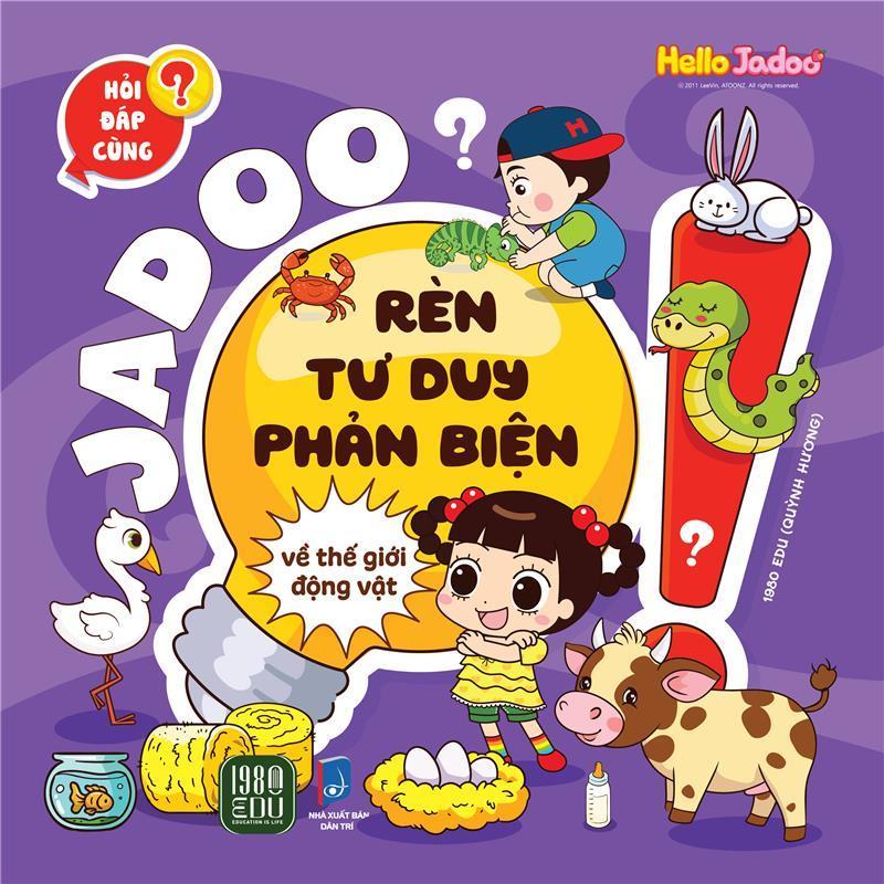 หนังสือ - Jadoo Trains Critical Thinking - เกี่ยวกับโลกสัตว์